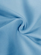 Women'S Elegant Light Blue Lapel Collar Long Sleeve Blazer & Pants Set - 2pcs, Non-Stretch Fabric, Regular Fit, Perfect for Office & Casual Outings, Office Attire|Elegant Lapel Collar|Nonstretch Fabric