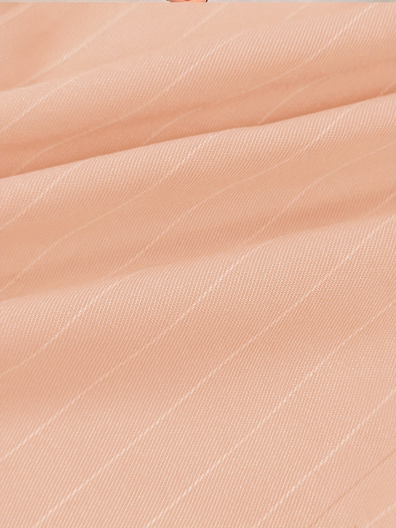 Autumn and Winter Women's Casual Elegant Striped Print V-Neck Sleeveless Vest, Suit Lapel Long-Sleeve Regular Fit Jacket and Pants Set, 3pcs Outfit for Office Commute, Business Trips, and Formal Occasions