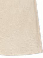 Women'S Elegant V-Neck Sleeveless Midi Dress - Thick Ribbed, Solid Color Beige, Casual Chic Style for Fall/Winter, Perfect for Commuting or Casual Attire, Winter Dresses