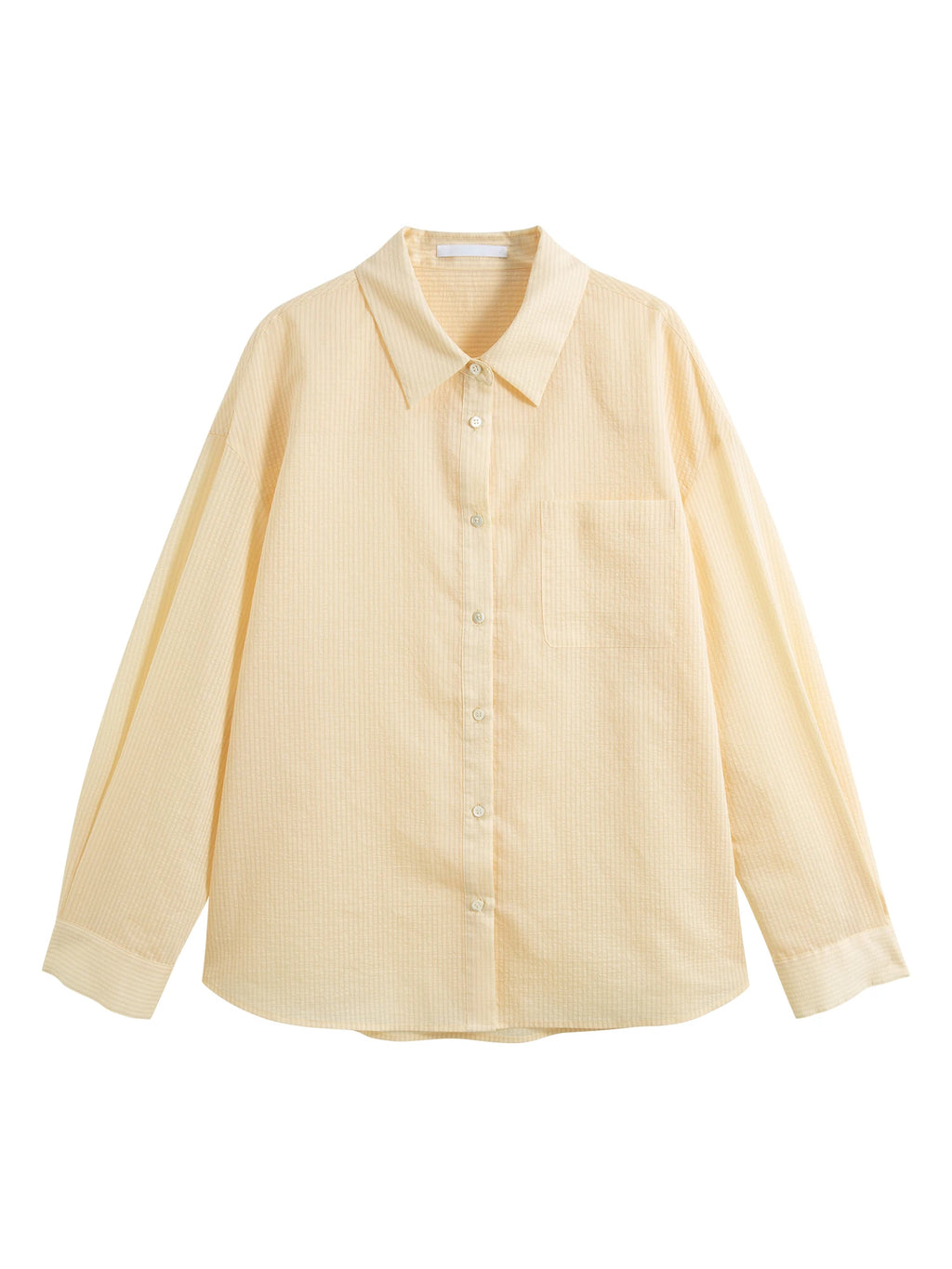 ZIQIAO Minimalist Style Loose Versatile Casual Shirt For Women 2025 Summer New Physical Sun Protection Vacation Top 25ZQ92169