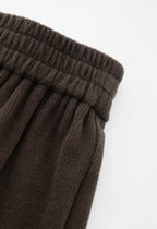 ZIQIAO 2025 Women's Knit Coordinate Set - Drop Collar Knit Top & Straight Leg Pants Office Casual Two Piece Set Elegance