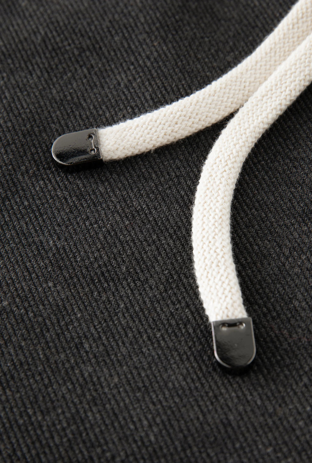 ZIQIAO 4.6% Wool 76.5% Cotton Straight Chic Long Pants for Women 2024 Winter New Design High Waist Warm Grey Pants 24ZQ94388