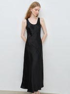 ZIQIAO Little Luxury Acetate Bias Cut Temperament Dress Women's Summer 2025 New Style 25ZQ91103