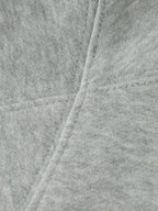 ZIQIAO Heating Pullover Letter Embroidered Thick Sweatshirt for Women 2025 Winter New Round Neck Drop Shoulder Top