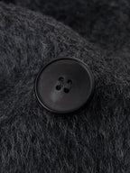 ZIQIAO 2025 New Arrival Chic Double Sided Camel Wool Blend Coat Elegant Short Jacket with College-Inspired Design Autumn Winter