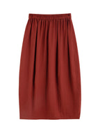 ZIQIAO 2025 Summer Petite Women Asian-Inspired Sleeveless Set - Flowy Blouson Skirt Tank Top Casual Outfit for Special Occasions