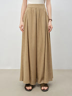 ZIQIAO 2025 Summer Women's Sleeveless Linen Set - Breathable Wide-Leg Styling & Relaxed Elegance Women Pants Set 25ZQ92104