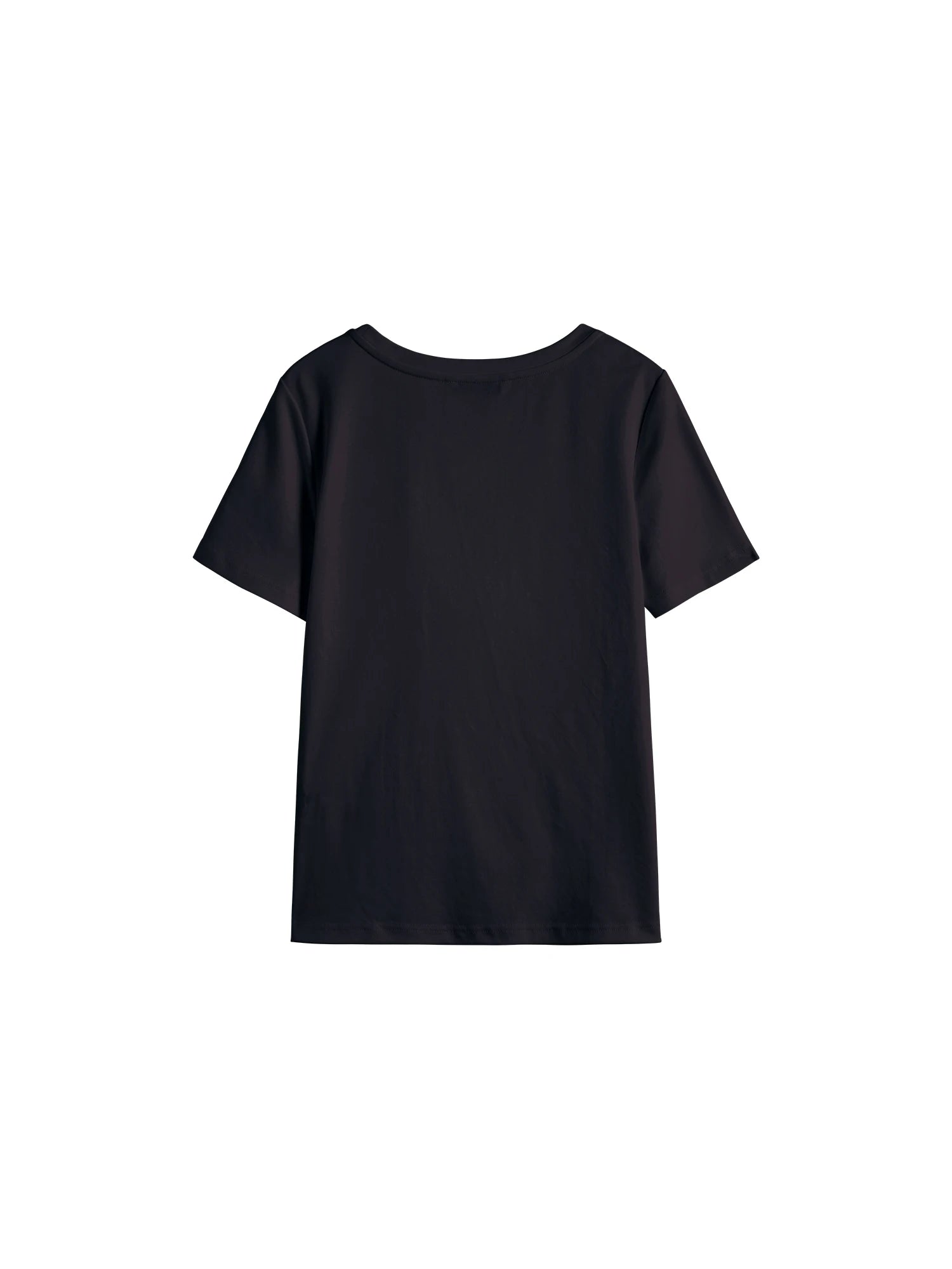 ZIQIAO Asymmetrical Knot Design - Petite Women's Short Sleeve T-Shirt - 2025 New Arrival Summer Slimming Versatile Top 25ZQ92102