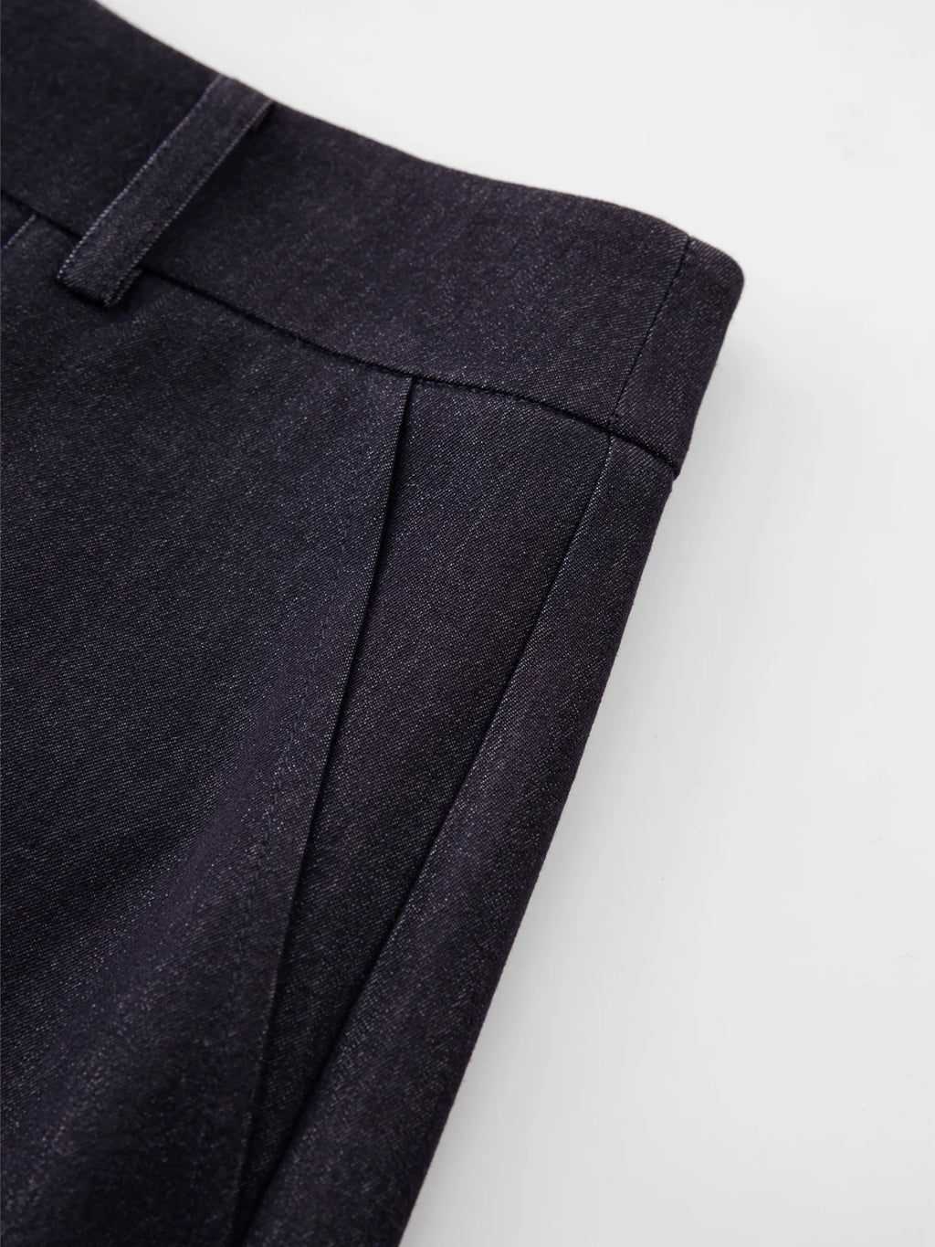 ZIQIAO 2025 Summer Women's Wide-Leg Textured Pants - Fluid Drape & Floor-Length Slimming Silhouette 25ZQ92271