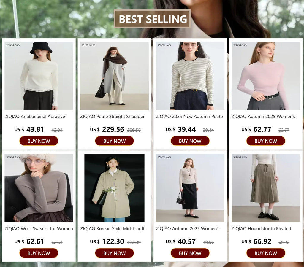 ZIQIAO 2025 Summer Women's Linen A-Line Midi Skirt - Triple Vent Hem & Breathable Styling Casual Loose Skirts 25ZQ92182