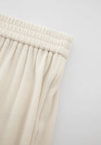 ZIQIAO 2025 Women's Knit Coordinate Set - Drop Collar Knit Top & Straight Leg Pants Office Casual Two Piece Set Elegance