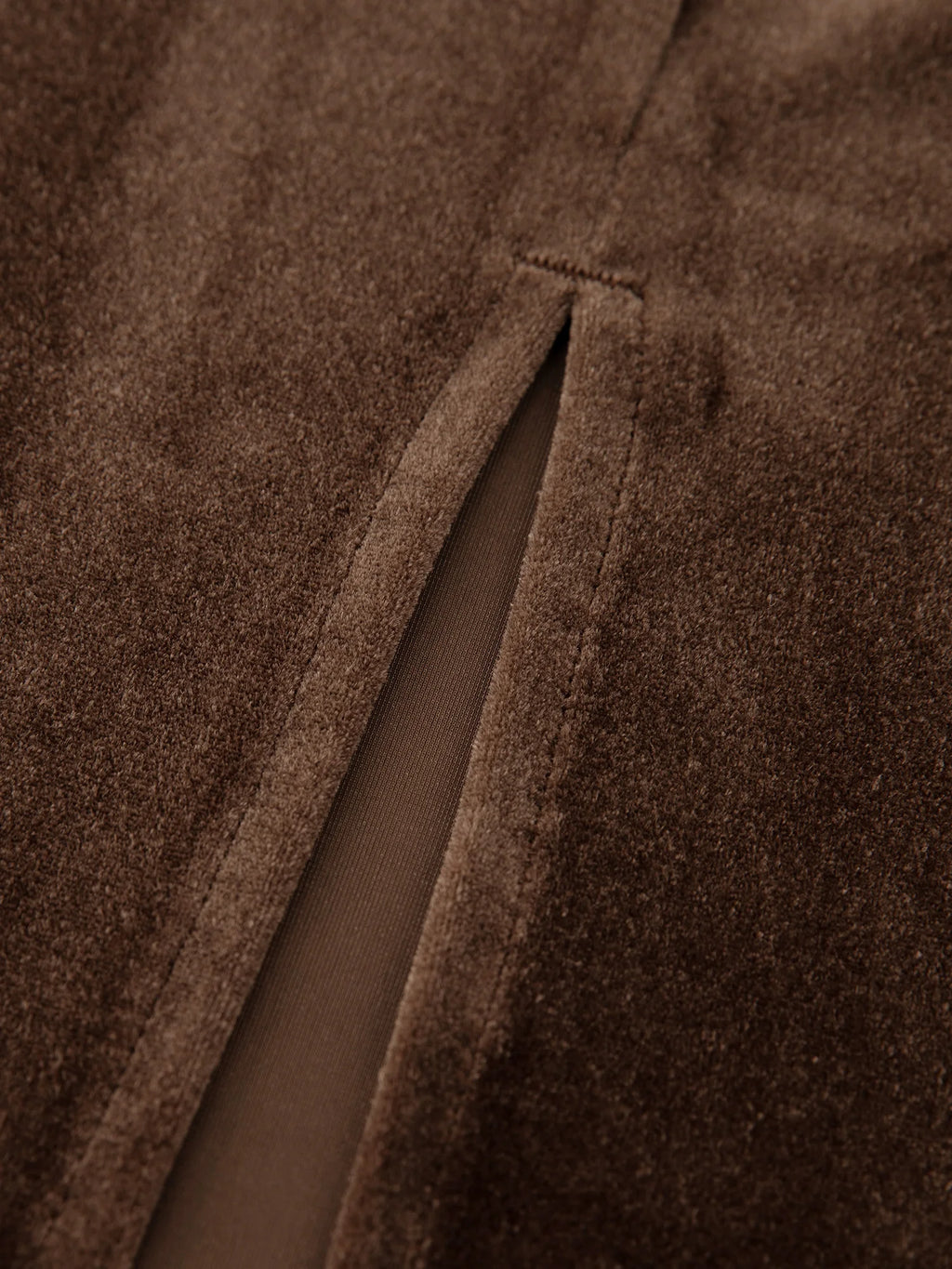 ZIQIAO French Style Black Velvet A-Line Midi Skirt for Women 2025 Autumn Winter New High-End Sense Long Hem Semi-Skirt Elegant