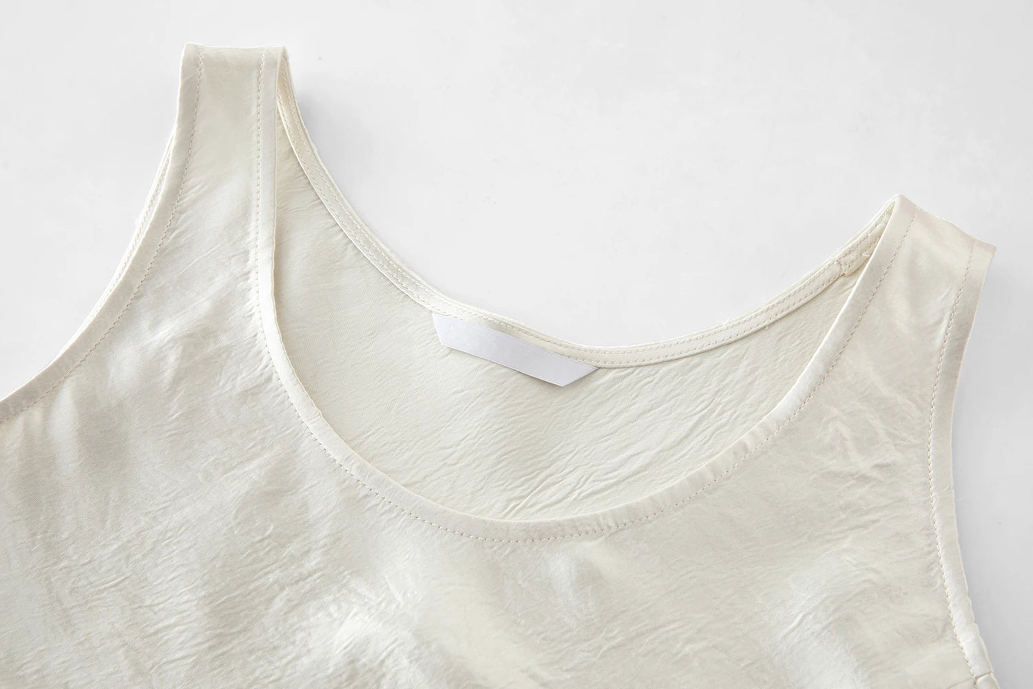 ZIQIAO Little Luxury Acetate Bias Cut Temperament Dress Women's Summer 2025 New Style 25ZQ91103