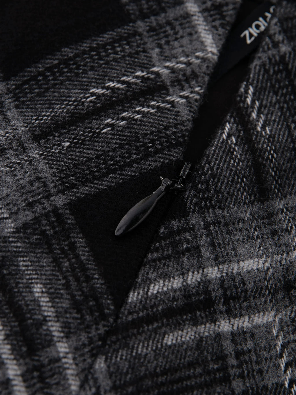 ZIQIAO 2025 Women's Retro Plaid A-Line Skirt - High Waist Flared Swing Midi Skirt with Pleated Detail for Office Casual