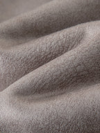 ZIQIAO Korean Style Stand-up Collar Faux Mink Coat for Women 2025 Winter New Style Faux Fur Warm Coat Soft Cozy Streetwear