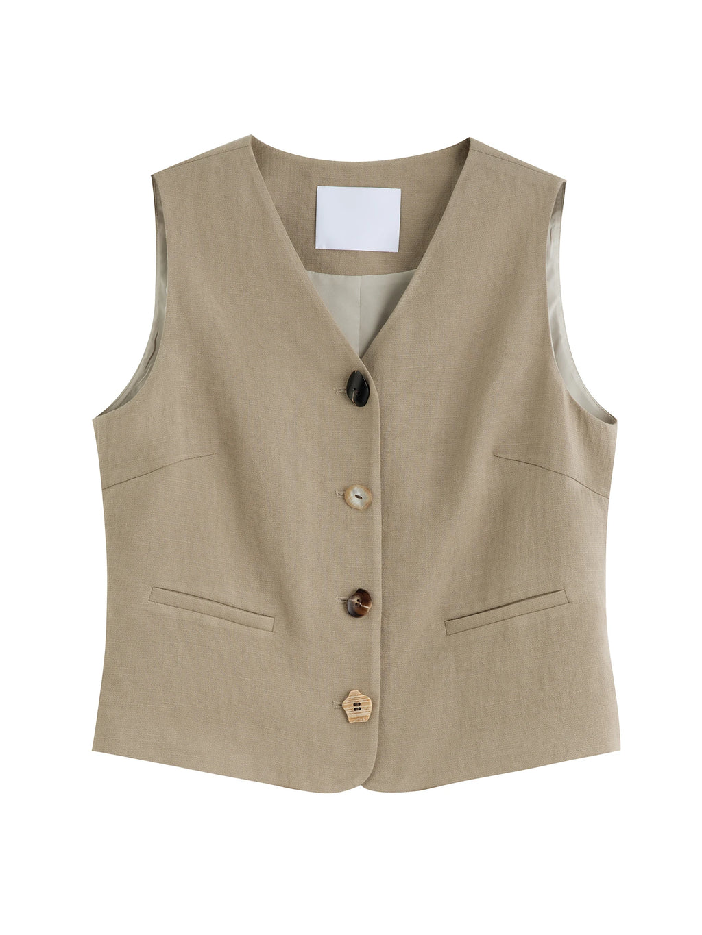 ZIQIAO Old Money Style Vest Wide-leg Pants Set Female 2025 Summer New Temperament High-end Two-piece Outfits 25ZQ92278+25ZQ92272