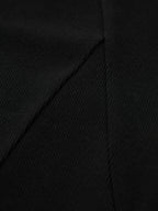 ZIQIAO 2025 Winter Women's Slim Fit Knit Dress - Round Neck Bodycon Little Black Dress Tummy Control Waist Elegant Mid-Length