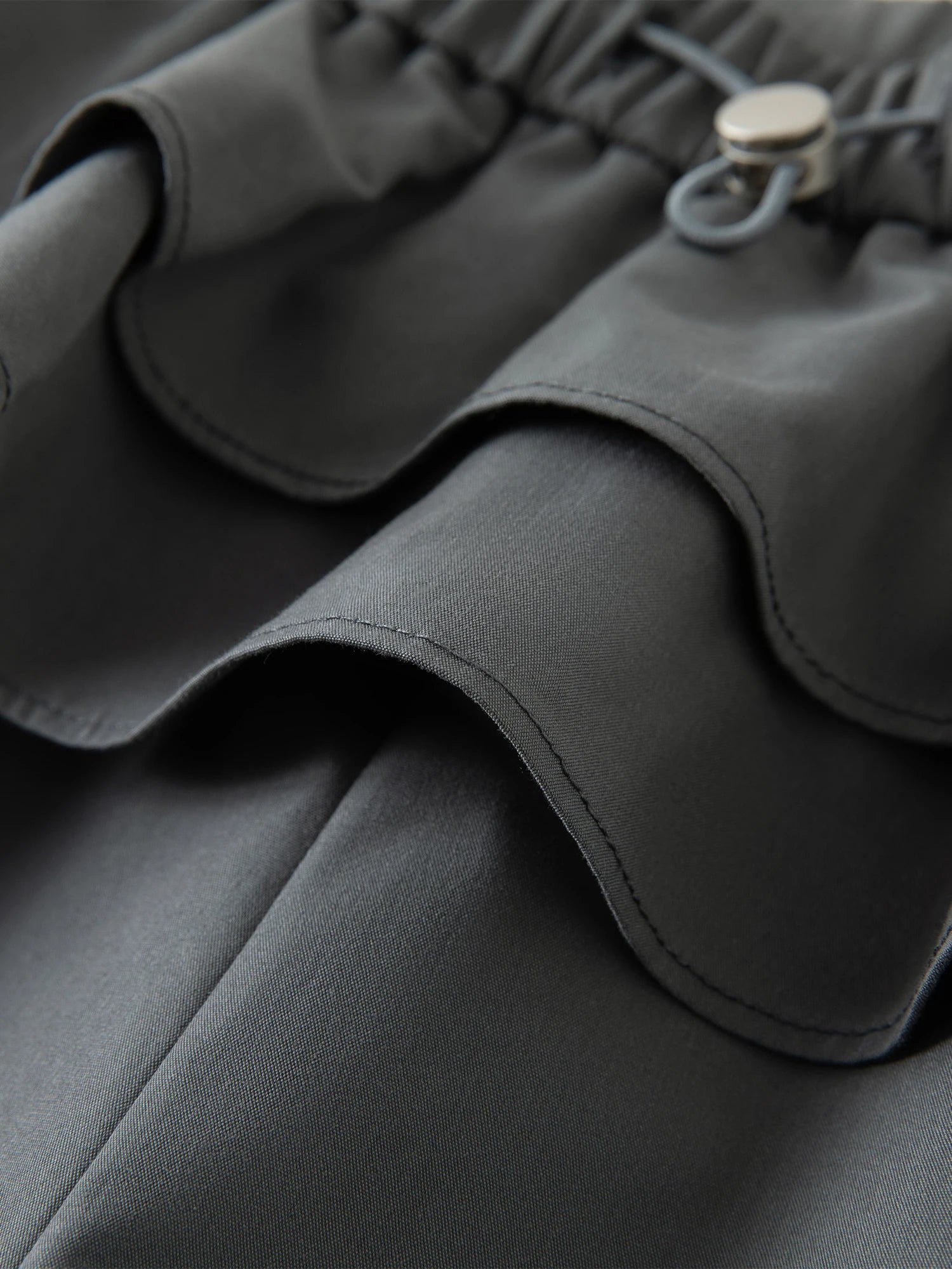 FSLE 2025 Summer Balletcore Pants Women's Fake Two-Piece Lace Trim Casual Trousers Y2K Trendy Ruffled Chic Joggers 25FS12880