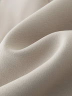 ZIQIAO 2025 Summer Women's Elevated Waist Wide Shorts - White Flattering Silhouette & Versatile Styling Casual Shorts 25ZQ92197