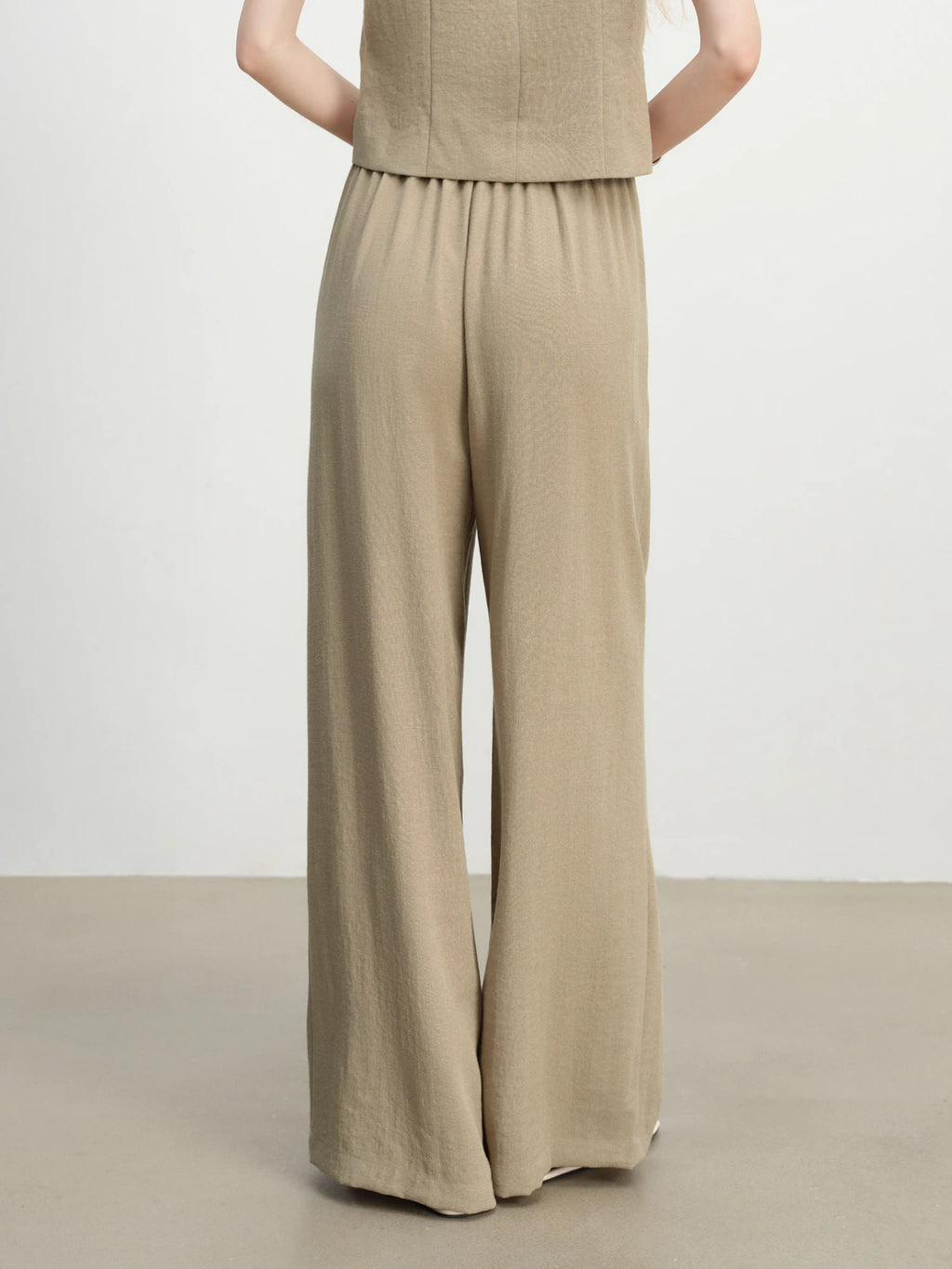 ZIQIAO Old Money Style Vest Wide-leg Pants Set Female 2025 Summer New Temperament High-end Two-piece Outfits 25ZQ92278+25ZQ92272