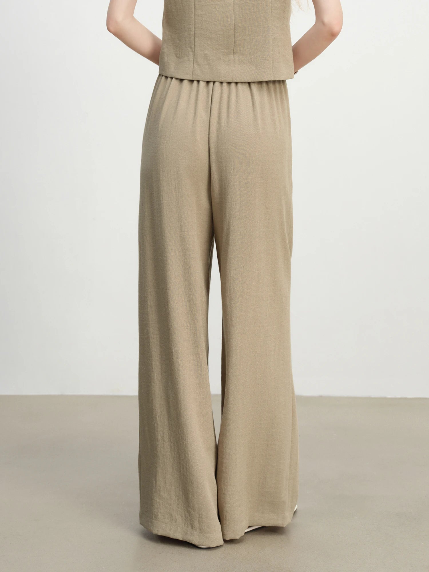 ZIQIAO Old Money Style Vest Wide-leg Pants Set Female 2025 Summer New Temperament High-end Two-piece Outfits 25ZQ92278+25ZQ92272