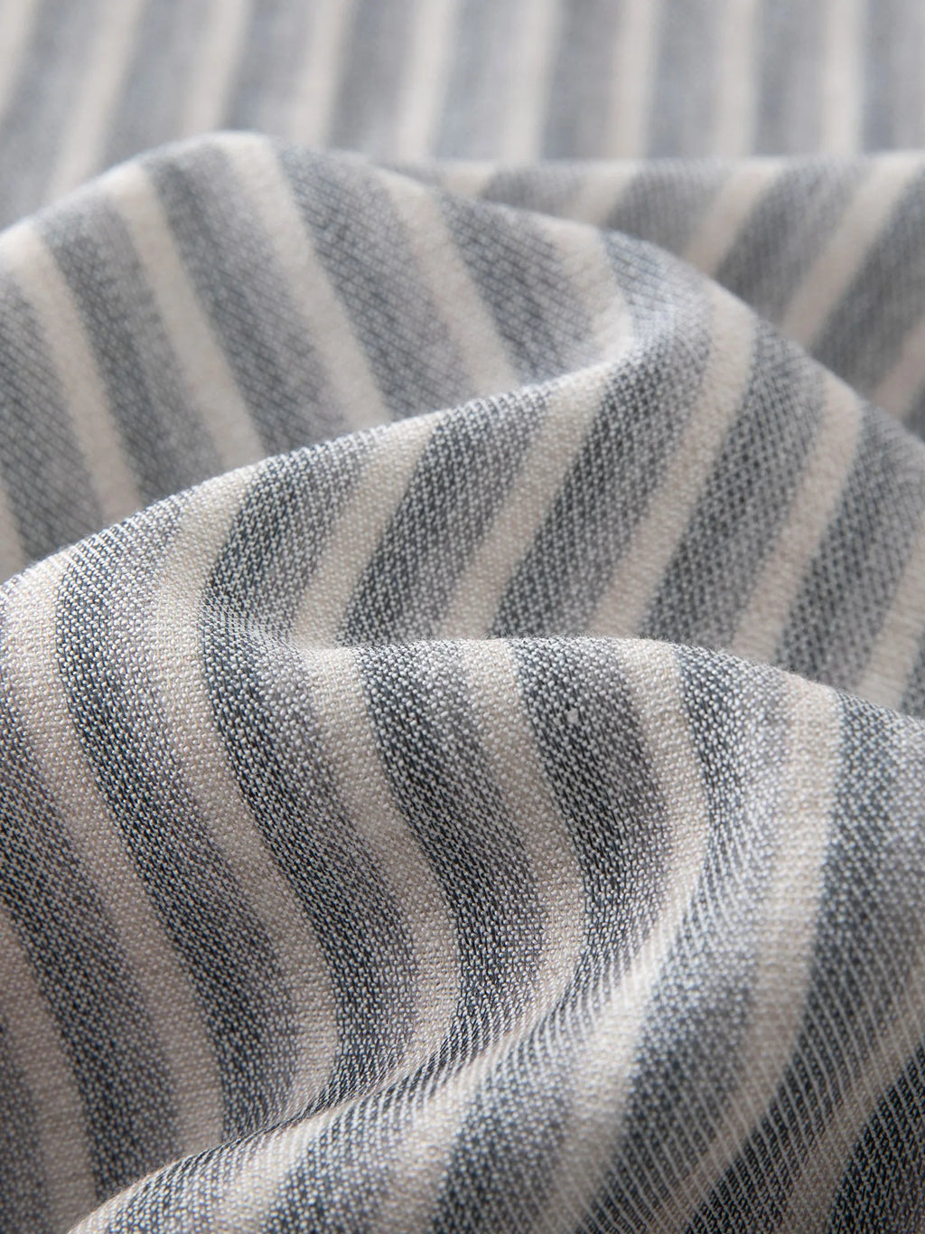 ZIQIAO 2025 Women's Elastic-Waist Wide-Leg Pants - Artistic Stripe & Fluid Drape Silhouette Casual Loose Pants 25ZQ92277